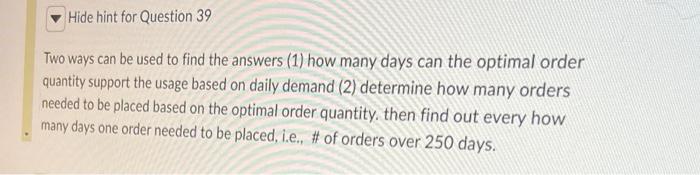Question 39 (3 points) Holstein Computing