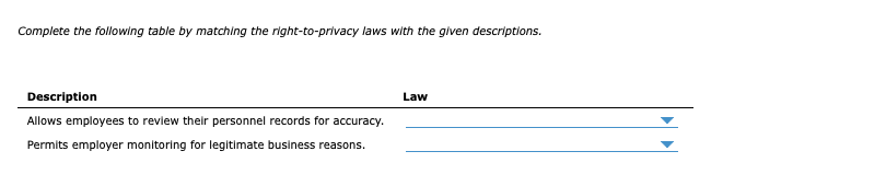 Human Resources management class, Options: