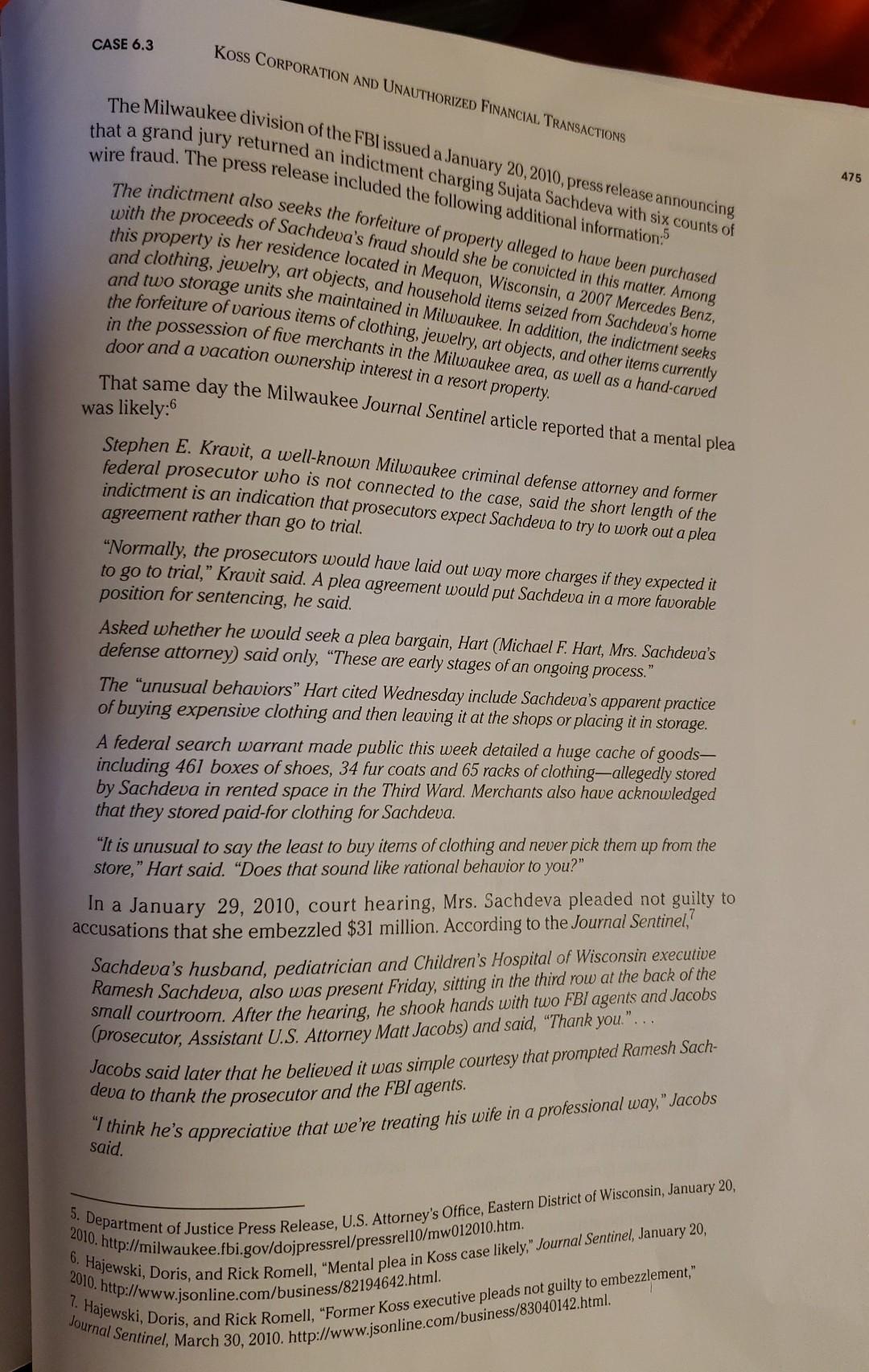 Did the alleged embezzlement likely start in