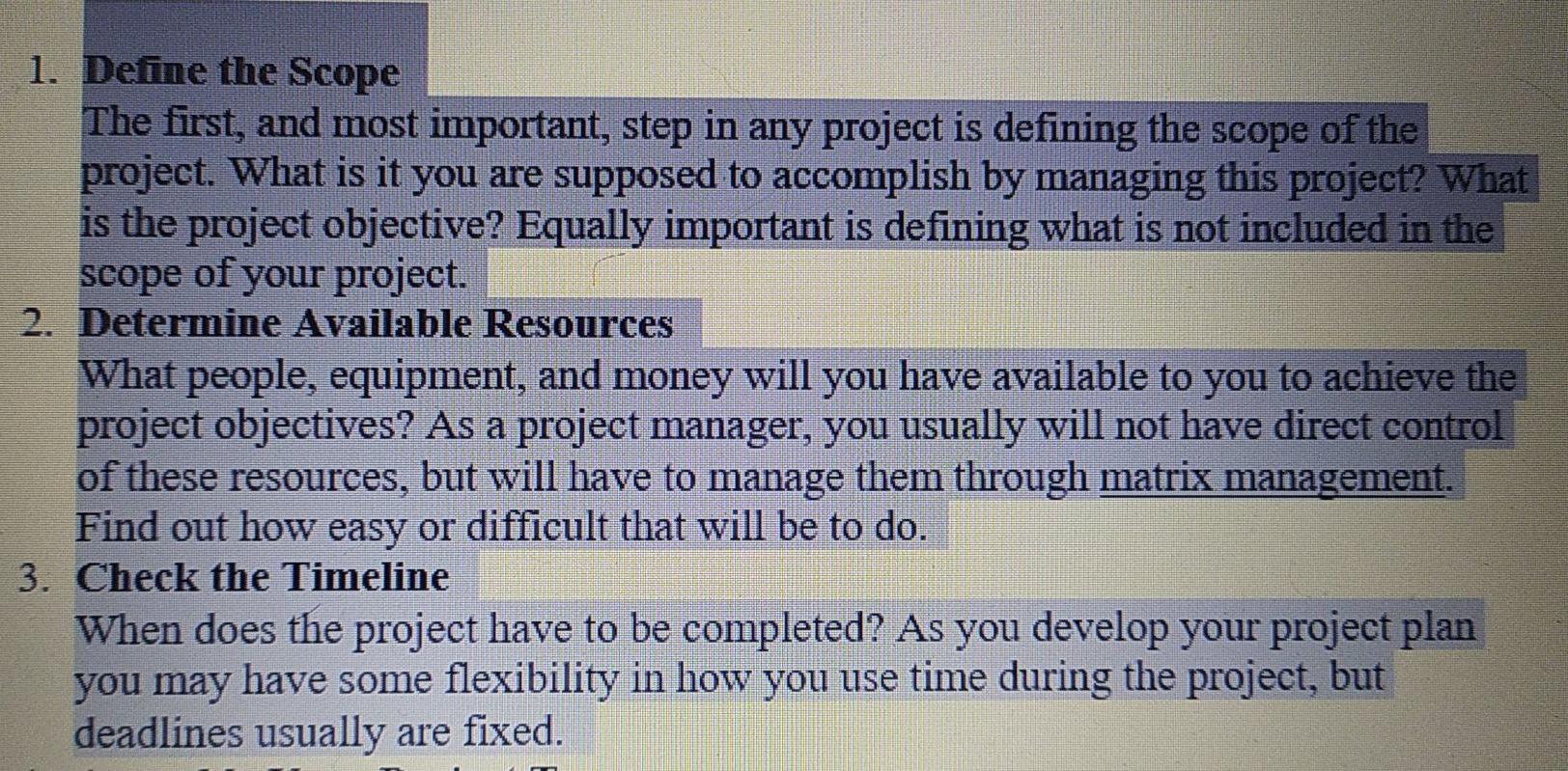 please answer related to (Group development and