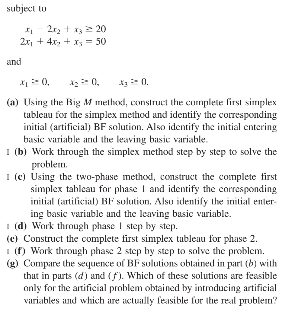 4.6-7. Consider the following problem. Maximize Z