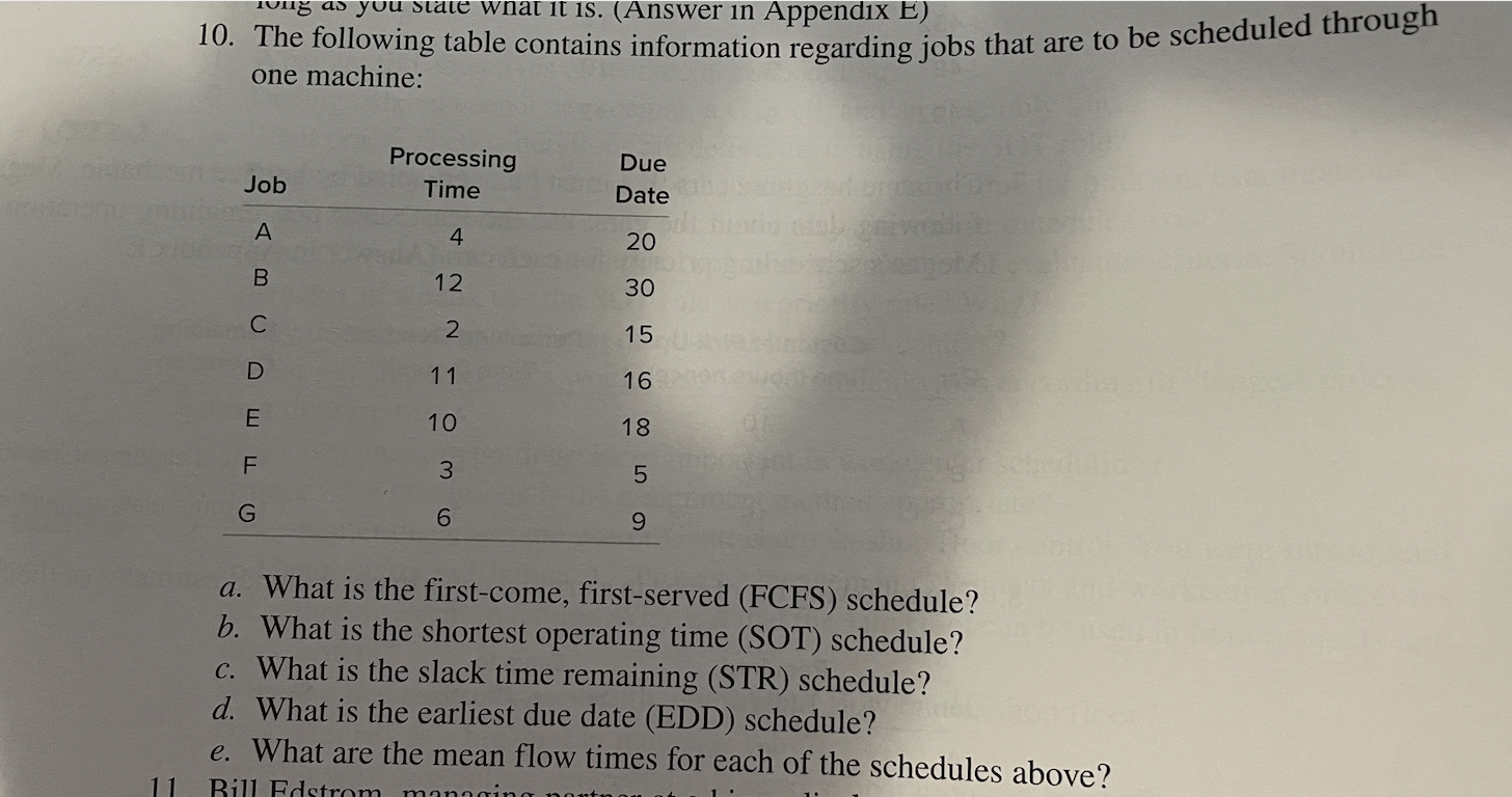 ng you tale wnat it is. (Answer in Appendix E)
