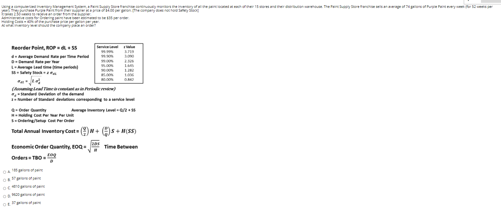 Using a computerized Inventory Management System,