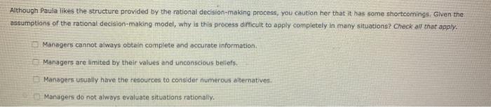 Decision-Making Steps Order Identify the