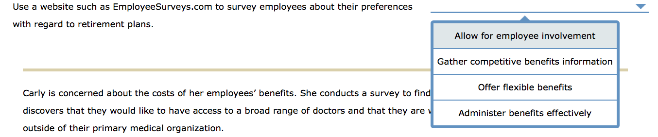 Action Element of Successful Benefits Programs