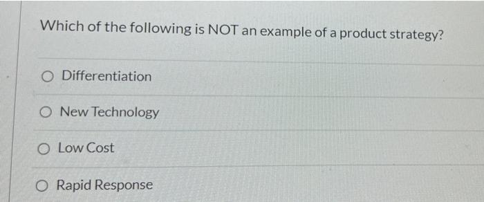 Which of the following is NOT an example of a