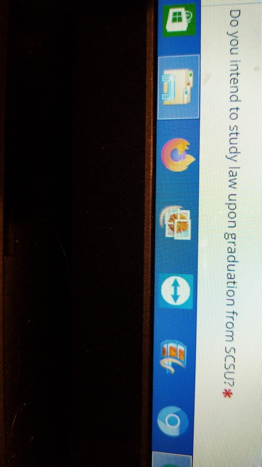 Do you intend to study law upon graduation from