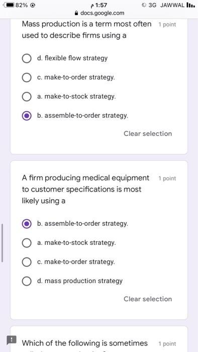 82% @ p 1:57 * 3G JAWWAL lin. docs.google.com