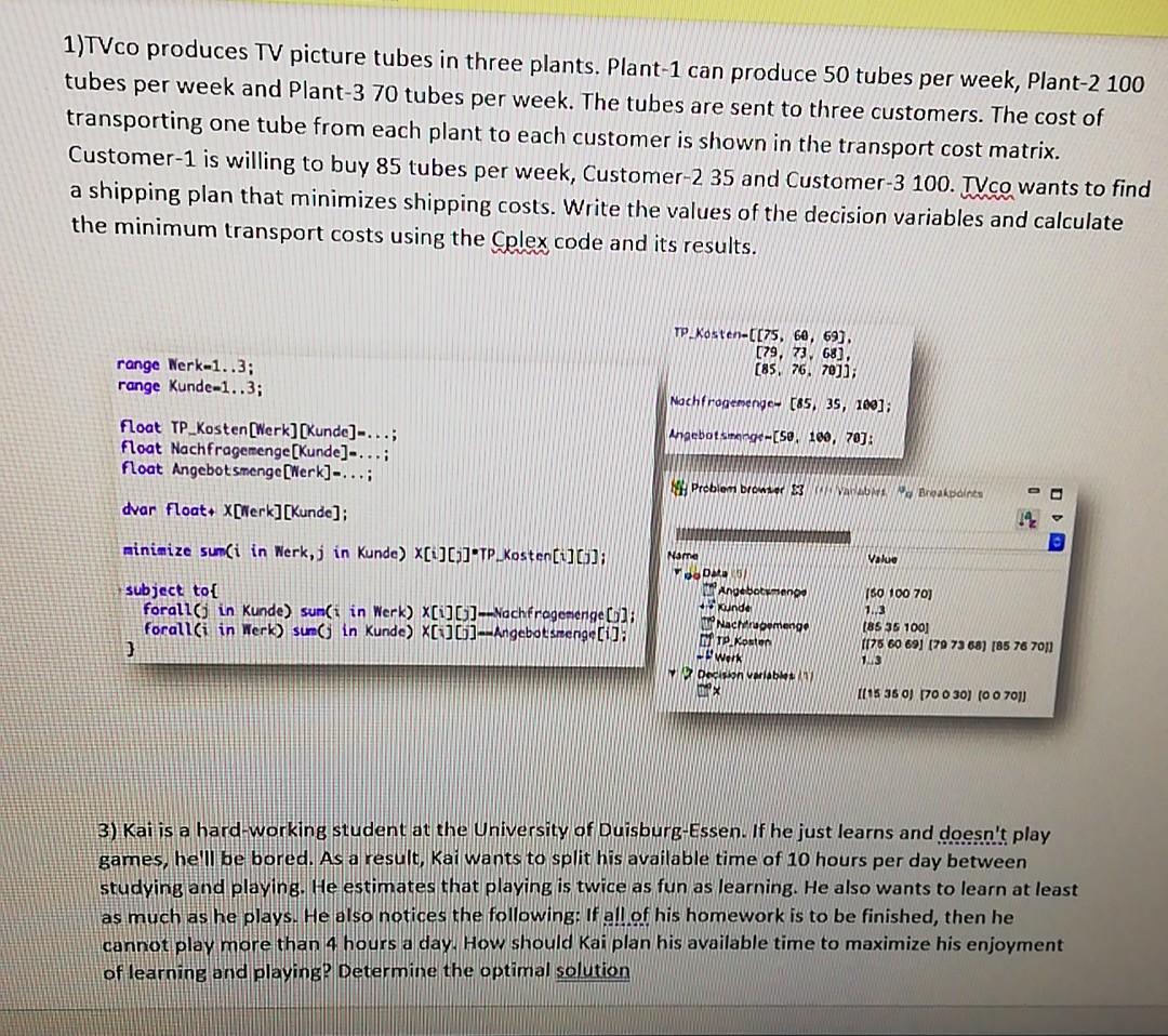 Can a operation manegment expert answer on