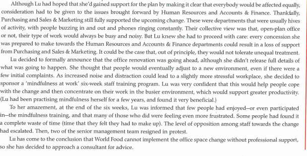 Assume that you are a consultant (you're a