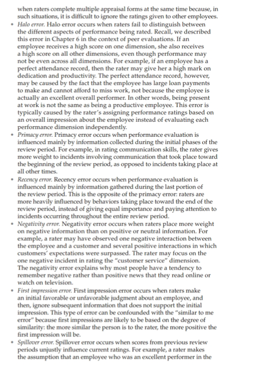 Within an organization, when an employee is