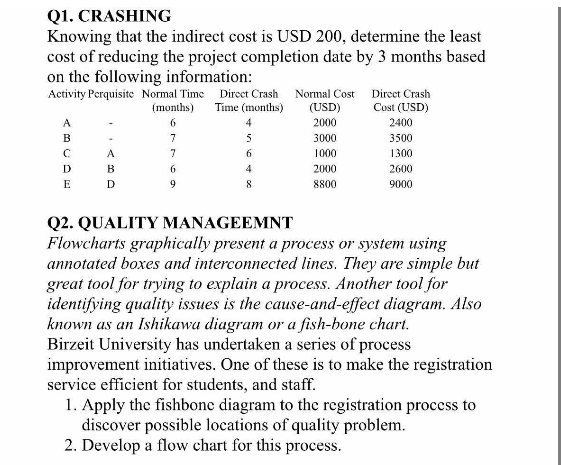 Solve the question 2 in details ! ( Just question