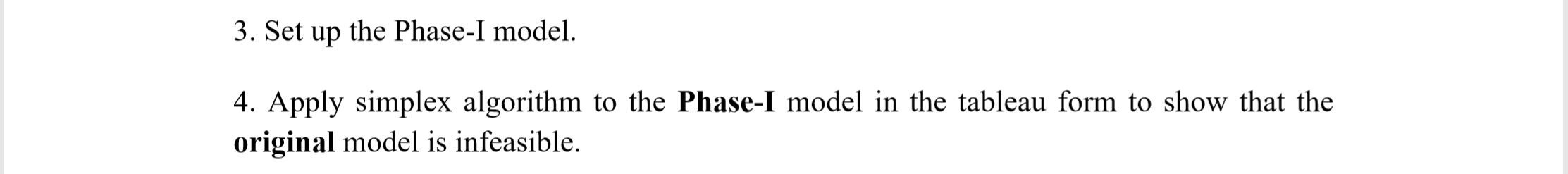 Problem 3 Consider the linear program max 3x1 +