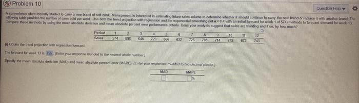 4 Problem 10 Question Hot A concesto enly started