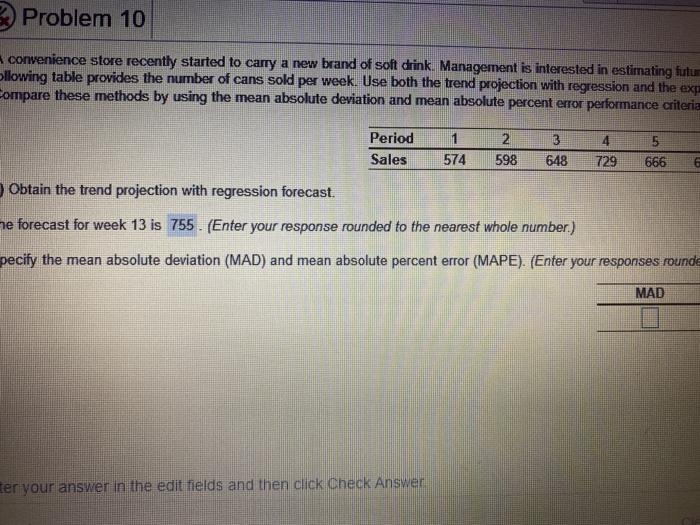 4 Problem 10 Question Hot A concesto enly started