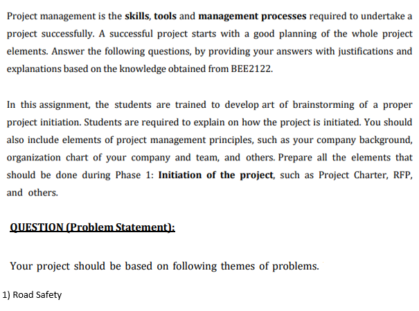 Project management is the skills, tools and