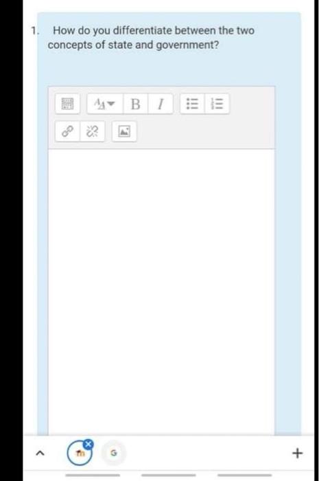 1. How do you differentiate between the two