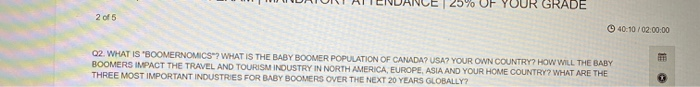 OUR GRADE 2 of 5 40:10/02:00:00 02. WHAT IS