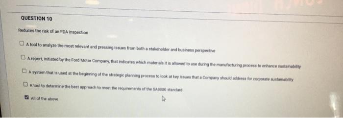 Question Completion Status: QUESTION 8 The model