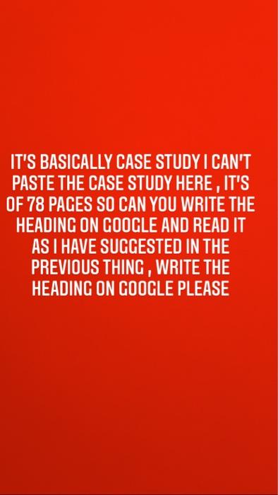 Reading the provided case study : CS3_Hubble