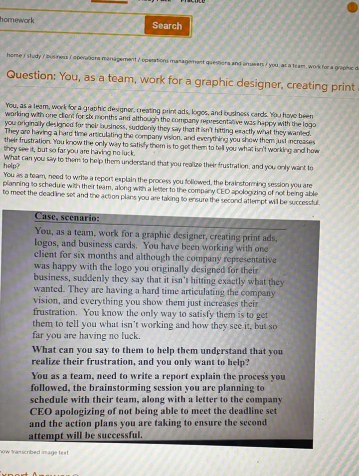 homework Search home / study / business