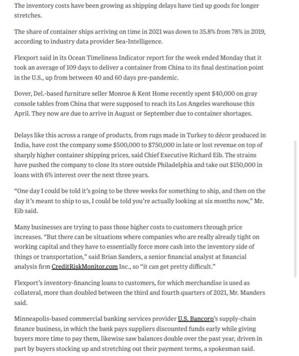 Please review the article below and post a one