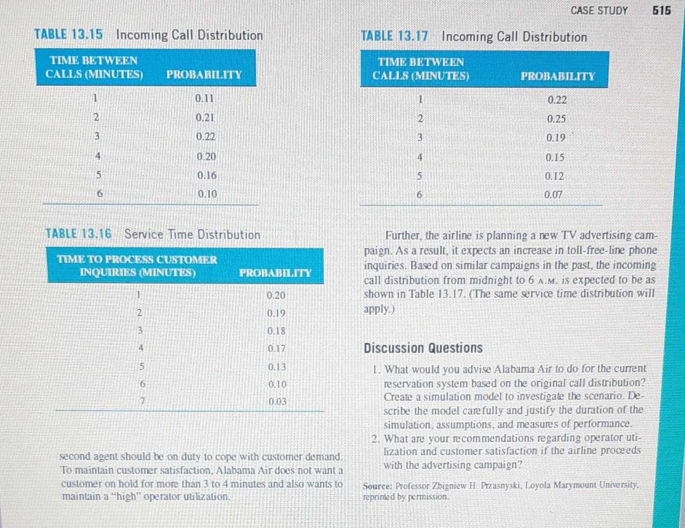 Assume that you are the Industrial Engineer