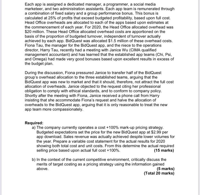 Please answer this SECTION A Answer this