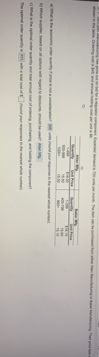 .... y lacturing has gone out on bid for a