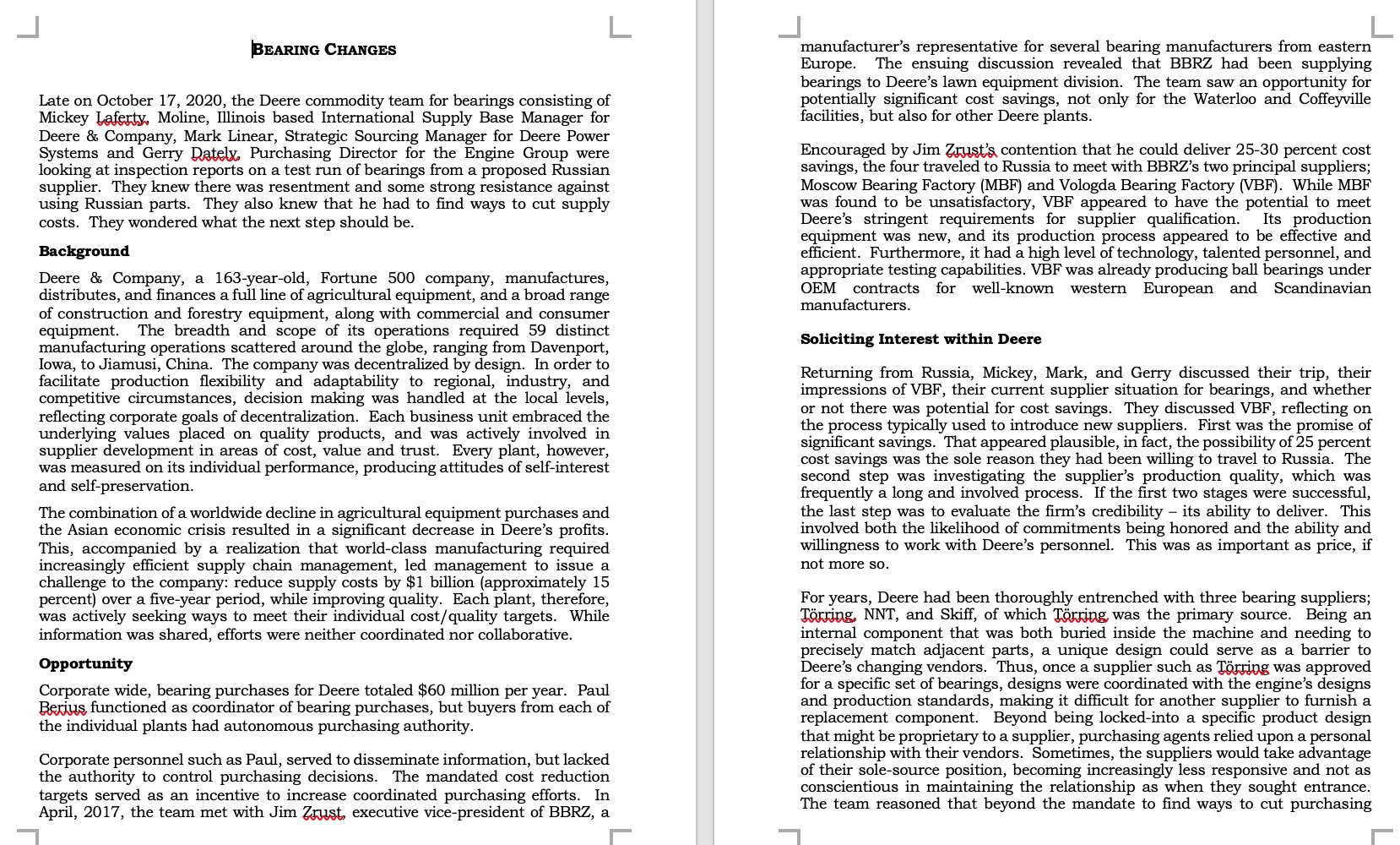 PLEASE ANSWER ALL, WILL UPVOTE L BEARING CHANGES