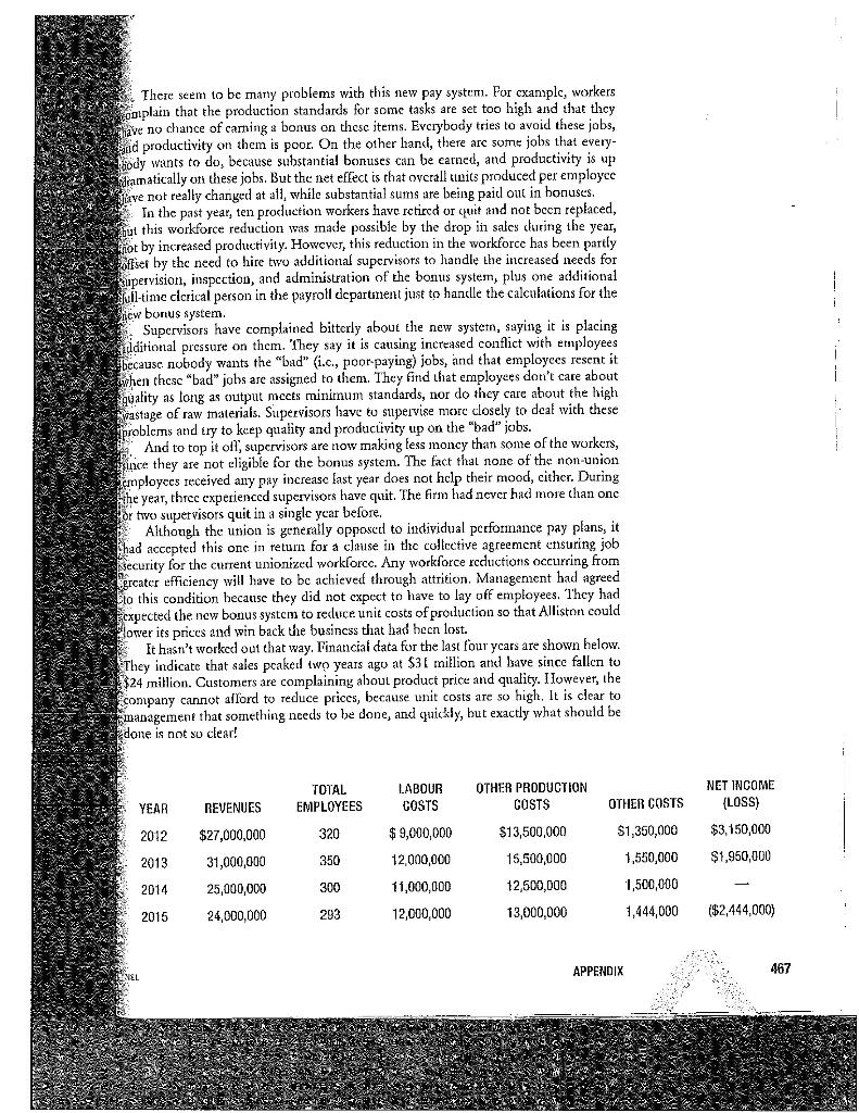 Question 1 - Define the required behaviour and