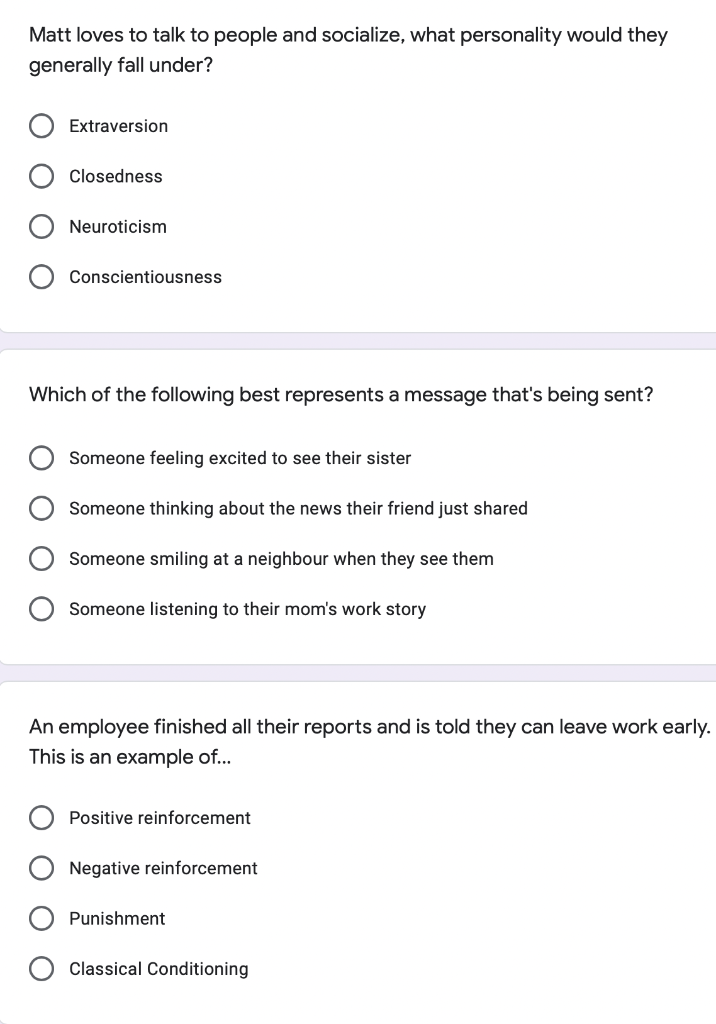 Matt loves to talk to people and socialize, what