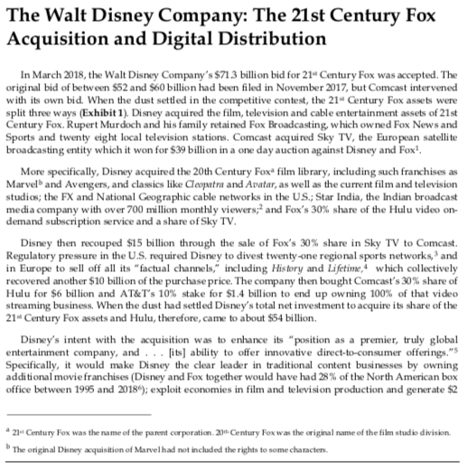 As a consultant to The Walt Disney Companys