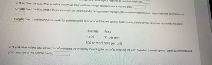 Question 33 Joe Henry's machine hoes 2.300 brun