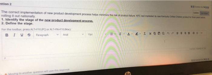 estion 2 The correct implementation of new