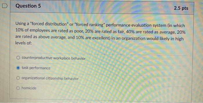please help me with these 4 Question 5 2.5 pts