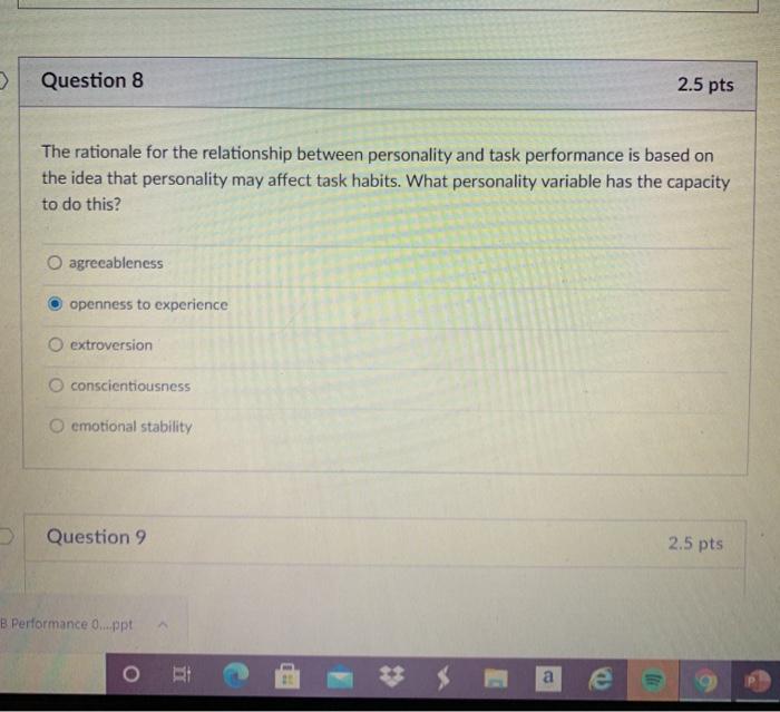 please help me with these 4 Question 5 2.5 pts