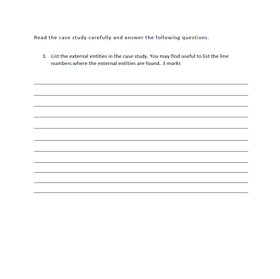 1 2 3 4 5 Appendix A - The Auckland Motors Case