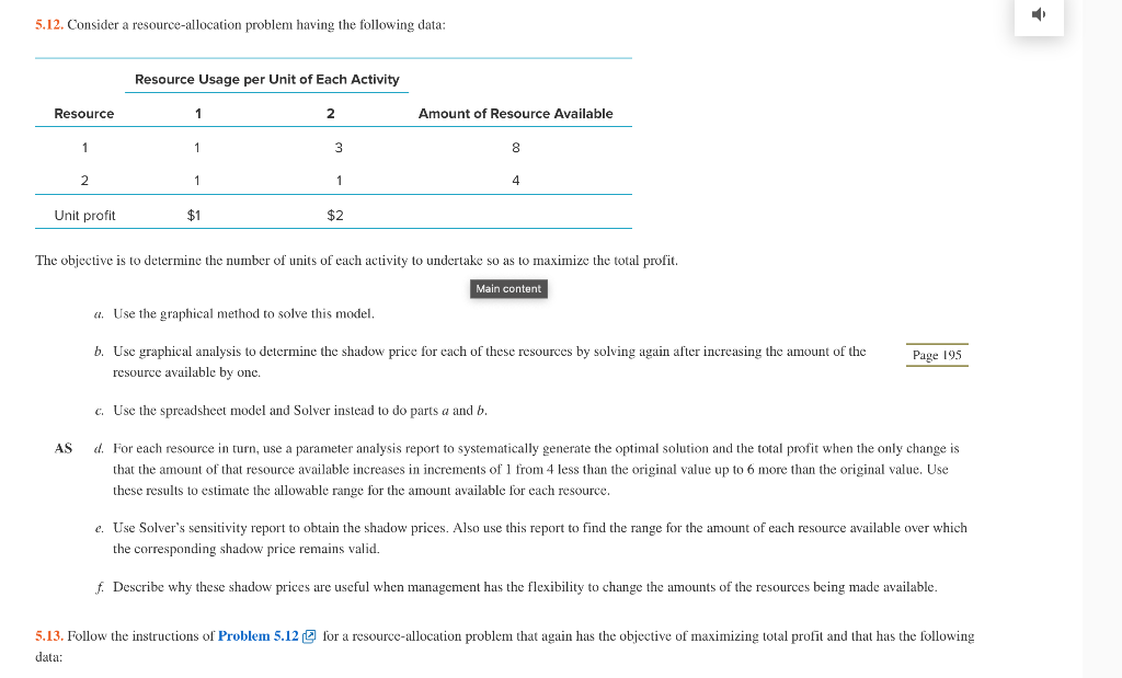 How is this problem done in excel? D 5.12.