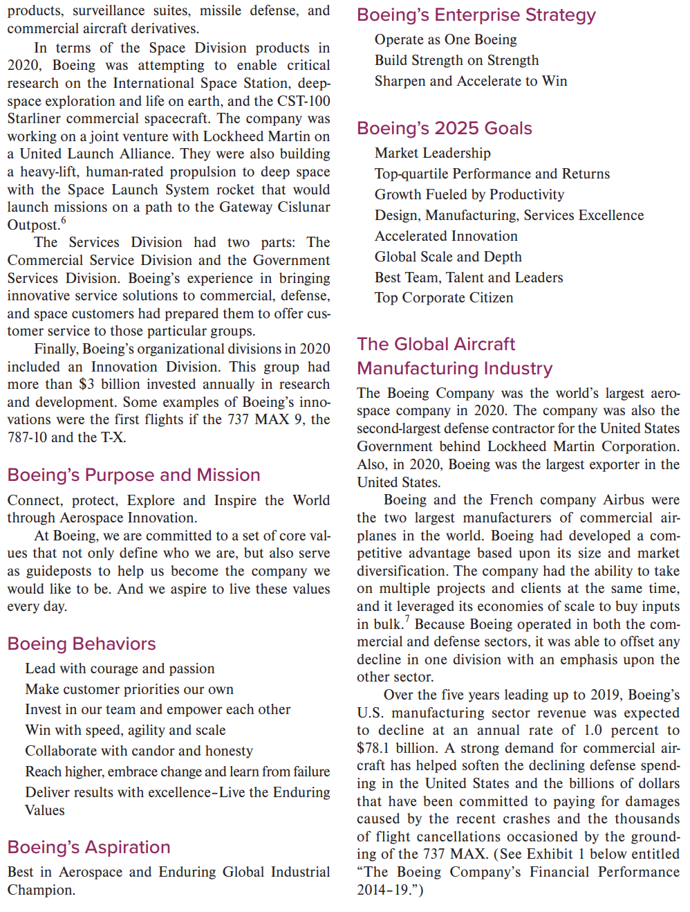 Does it seem that Boeing has made a commitment to