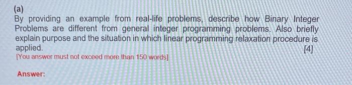 please write it on your own words to avoid