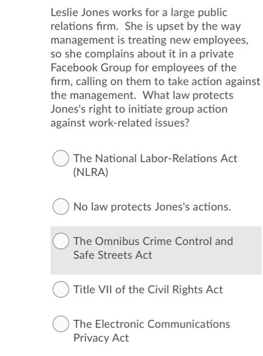 This is a business law question PLEASE I really