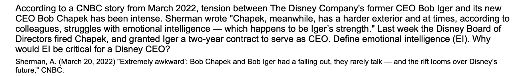 ***Please Define emotional intelligence (EI). Why