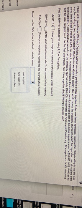 eks Phillip Witt, president of Witt Input