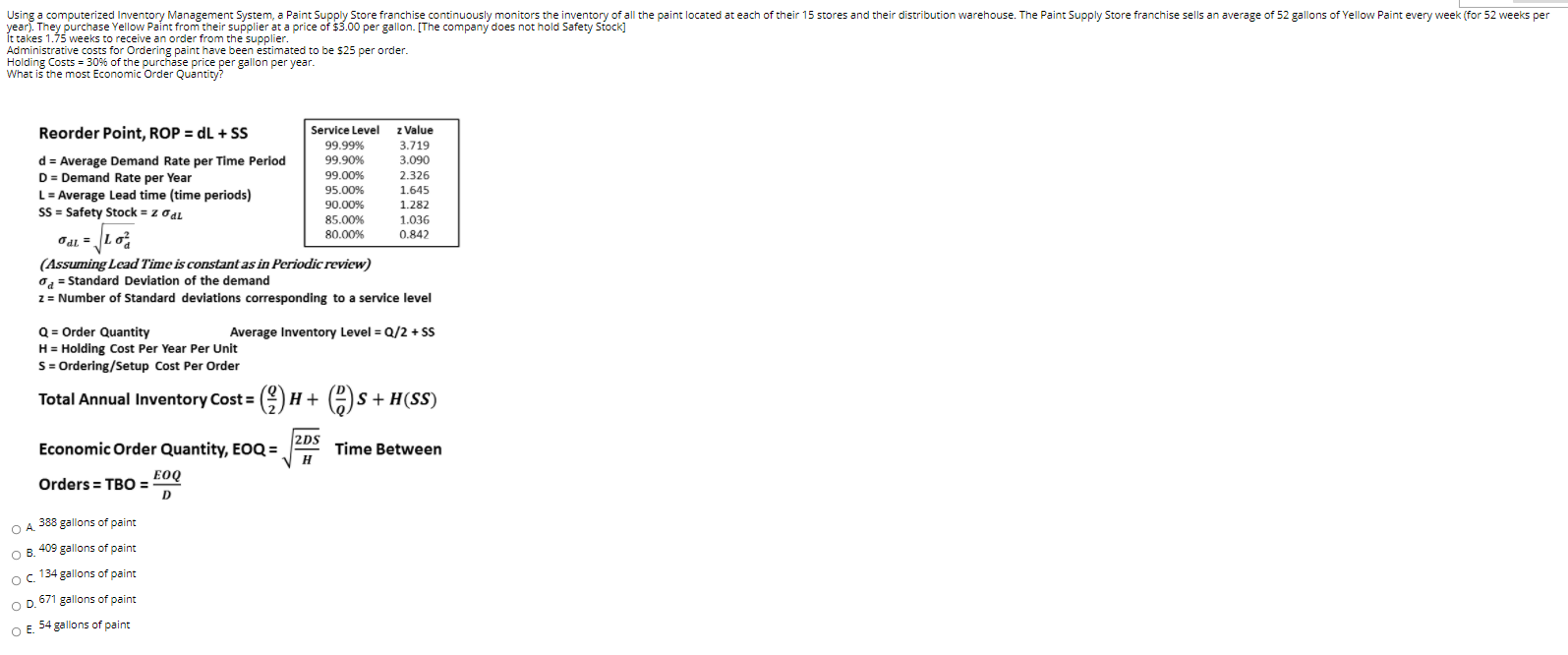 Using a computerized Inventory Management System,