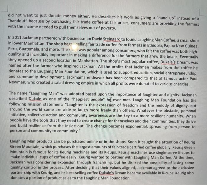 hi expert help me answer question 1 from the case