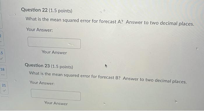 Your historical sales and two forecast approaches
