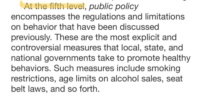 PLEASE HELP. Using the model, design a health