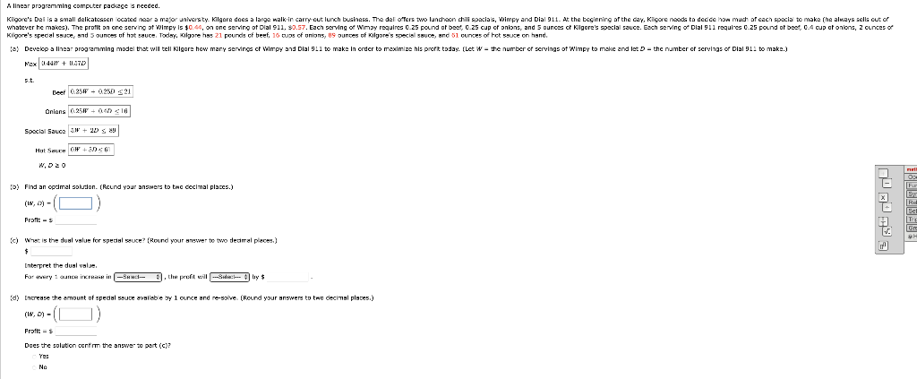 Kindly show Solver explanation step by step if