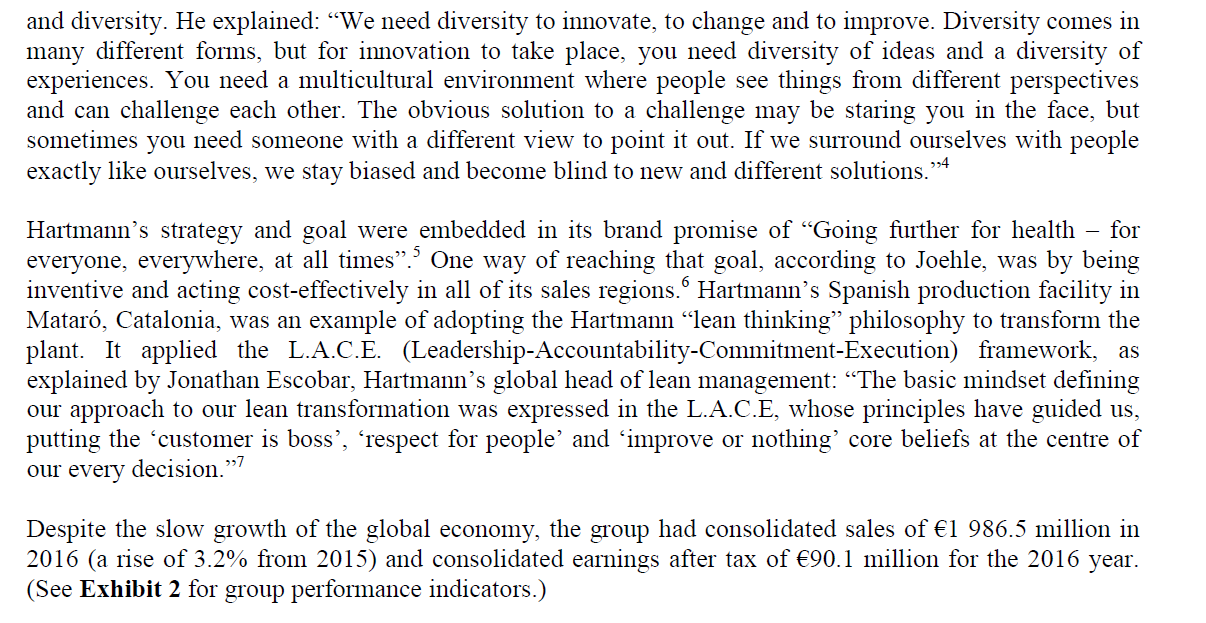 Case study: please base your answers on the below